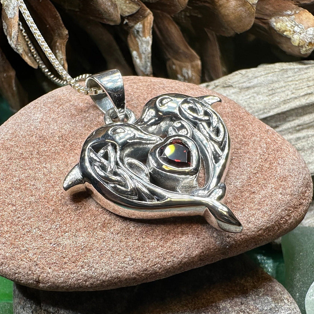 Hebrides Celtic Dolphin Necklace