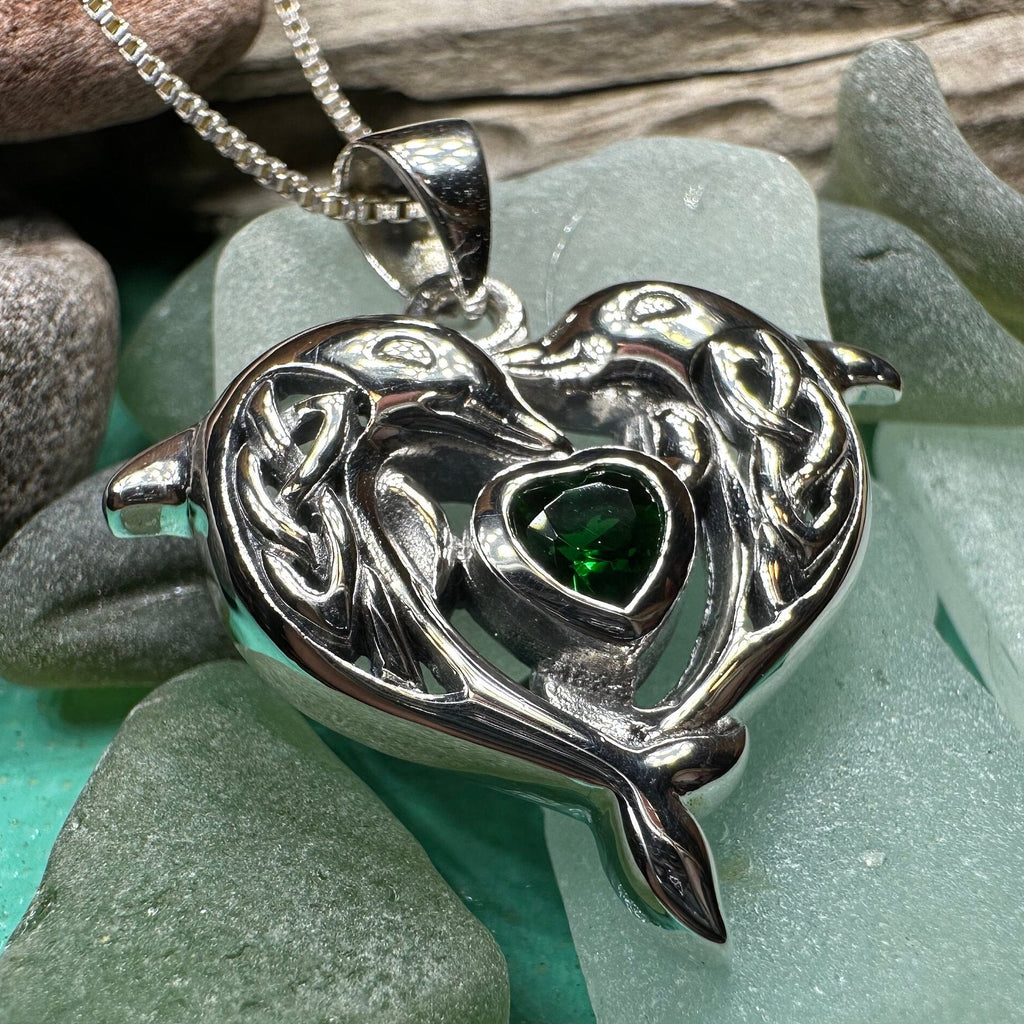 Hebrides Celtic Dolphin Necklace