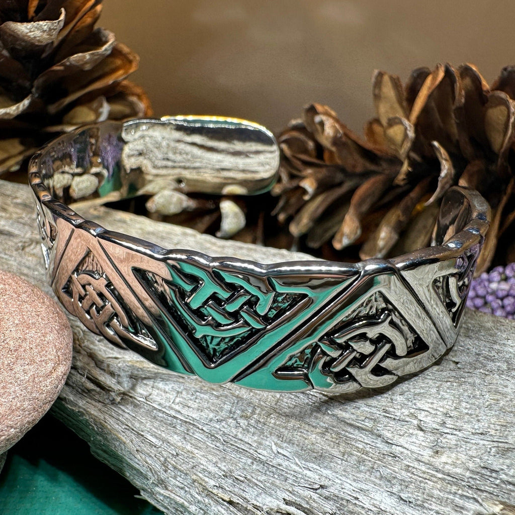 Destiny Celtic Knot Cuff Bracelet