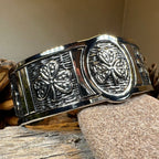 Pewter Shamrock Bracelet