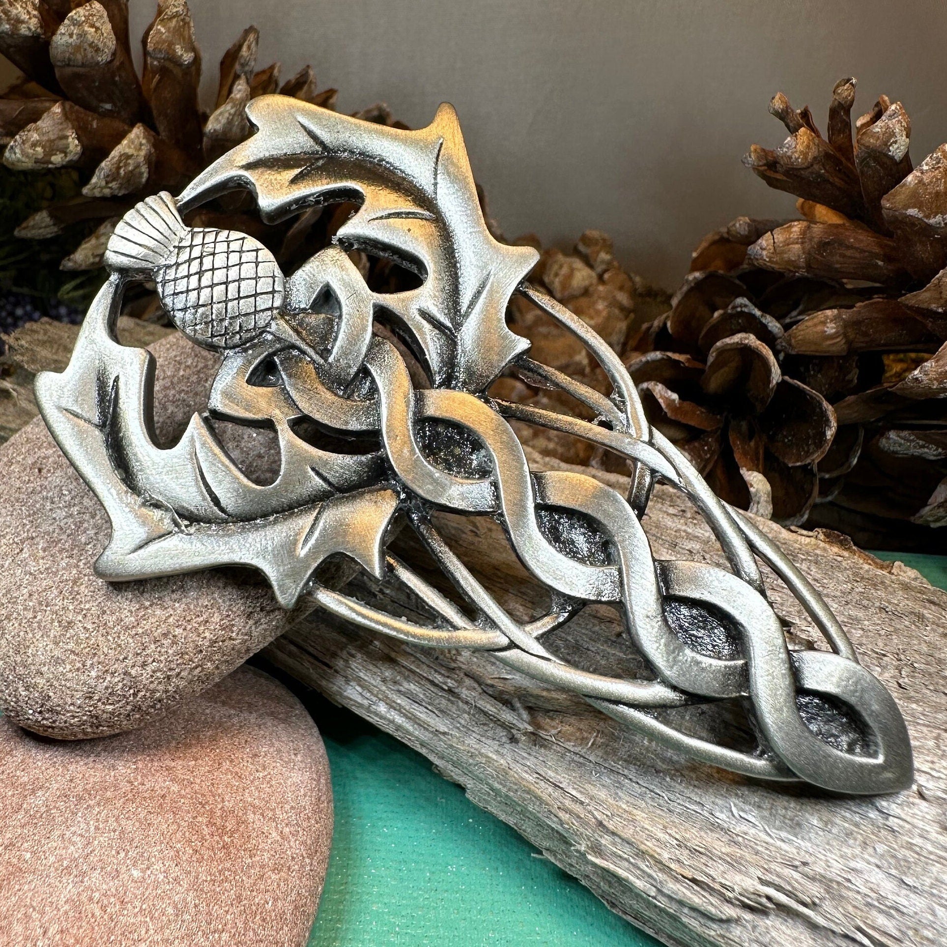 Ben Nevis Thistle Kilt Pin