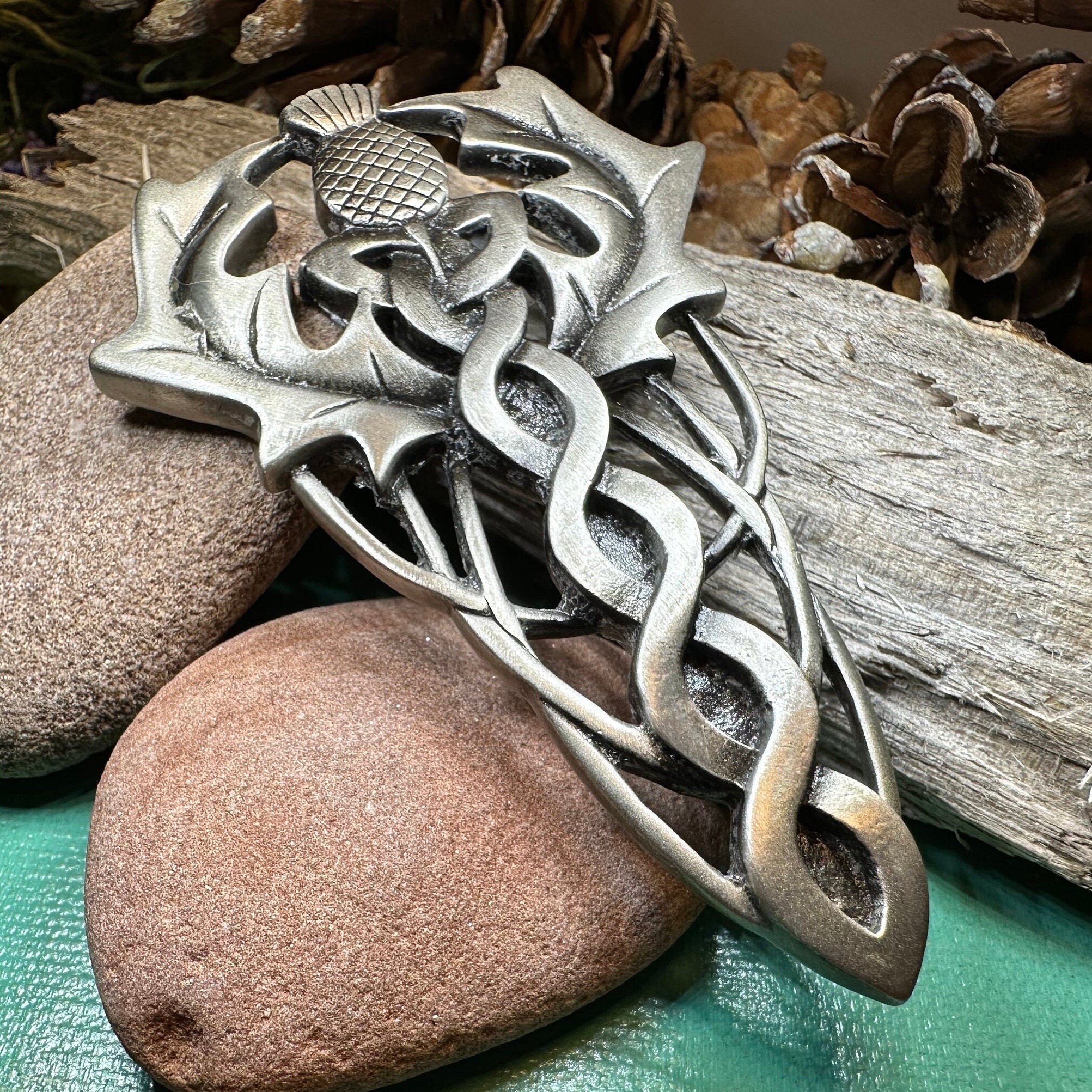 Ben Nevis Thistle Kilt Pin