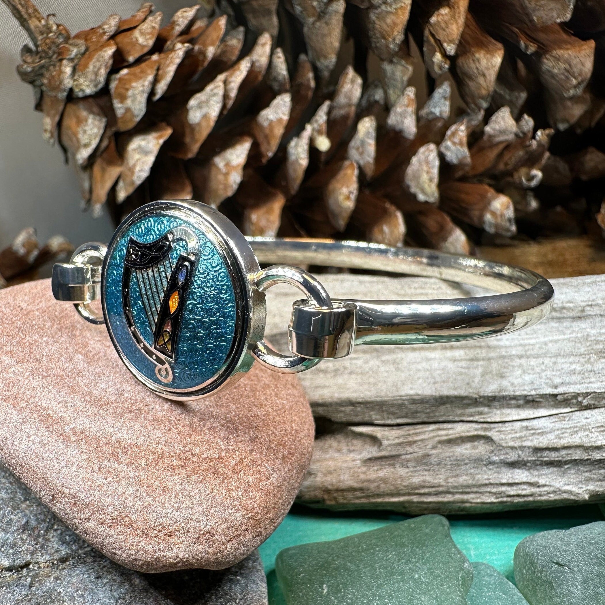 Celtic Harp Bracelet