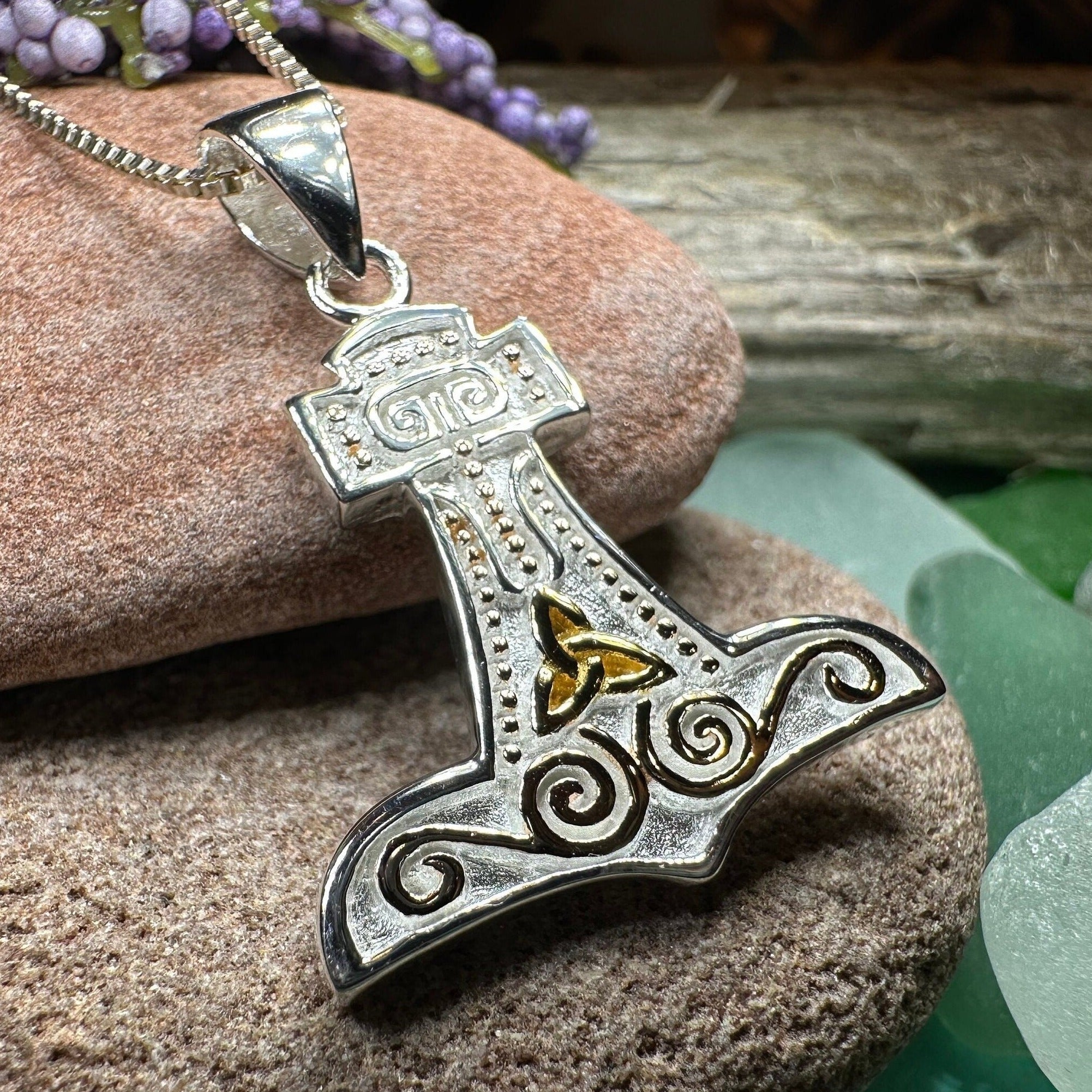 Old Norse Thor's Hammer Necklace