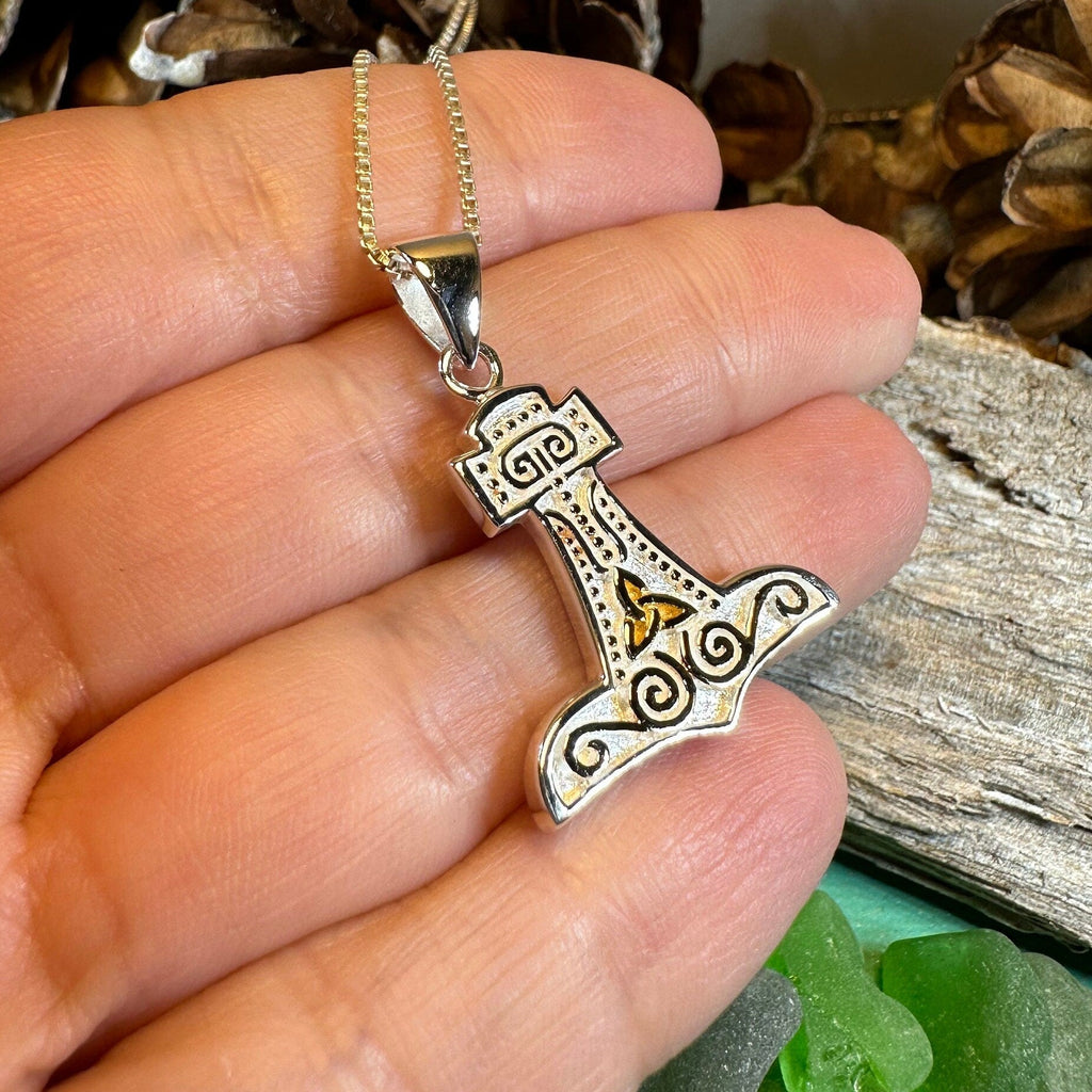 Old Norse Thor's Hammer Necklace