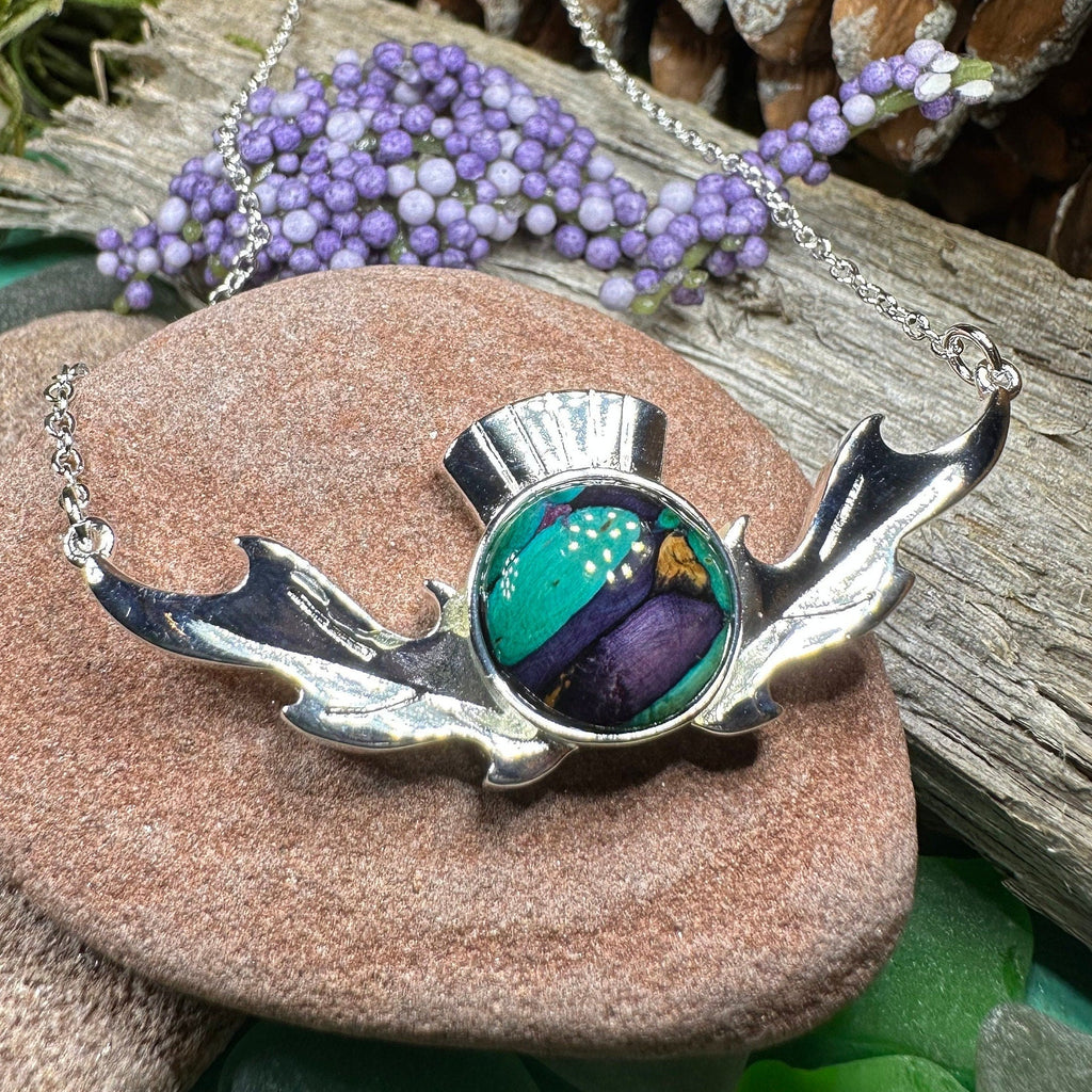 Heathergems Thistle Necklace