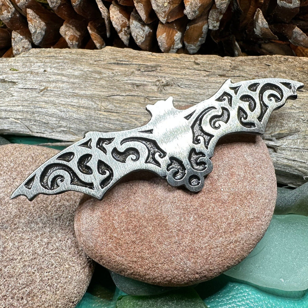 Gothic Bat Brooch