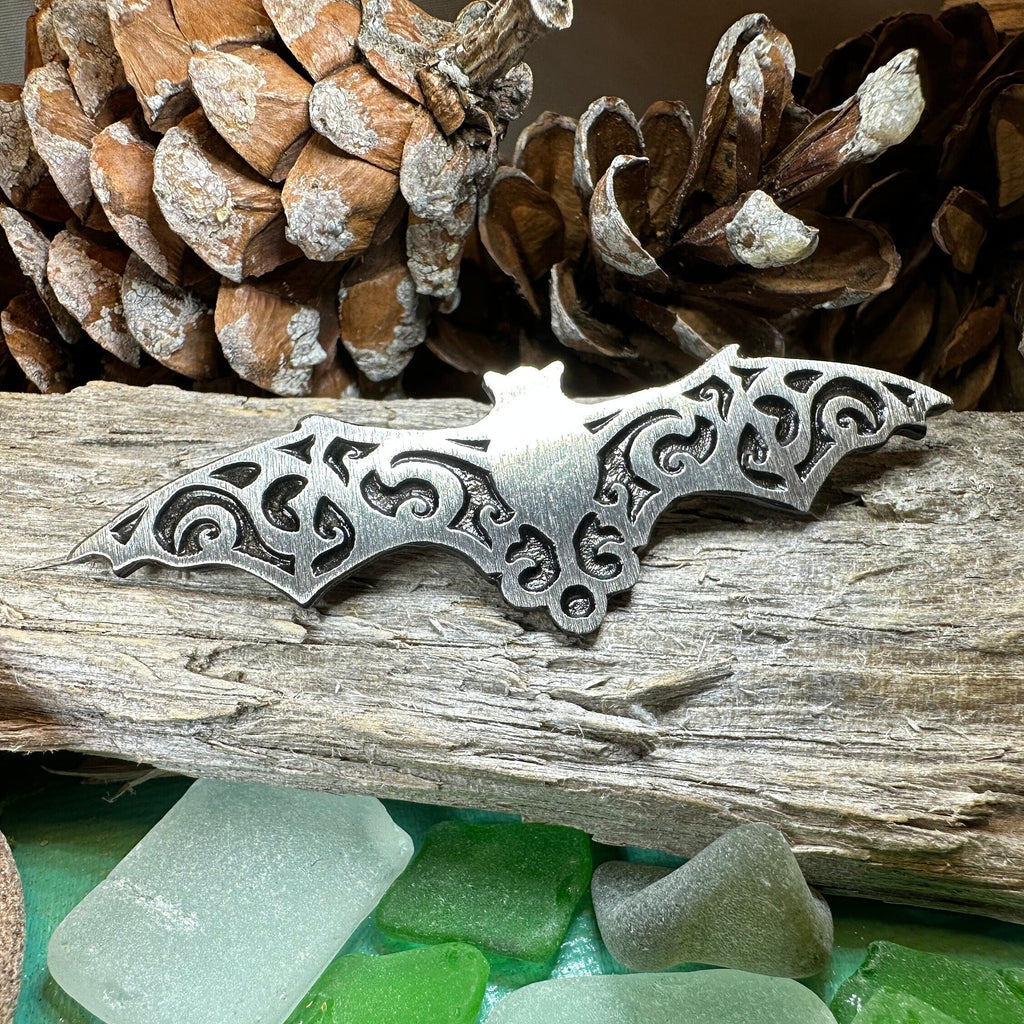 Gothic Bat Brooch