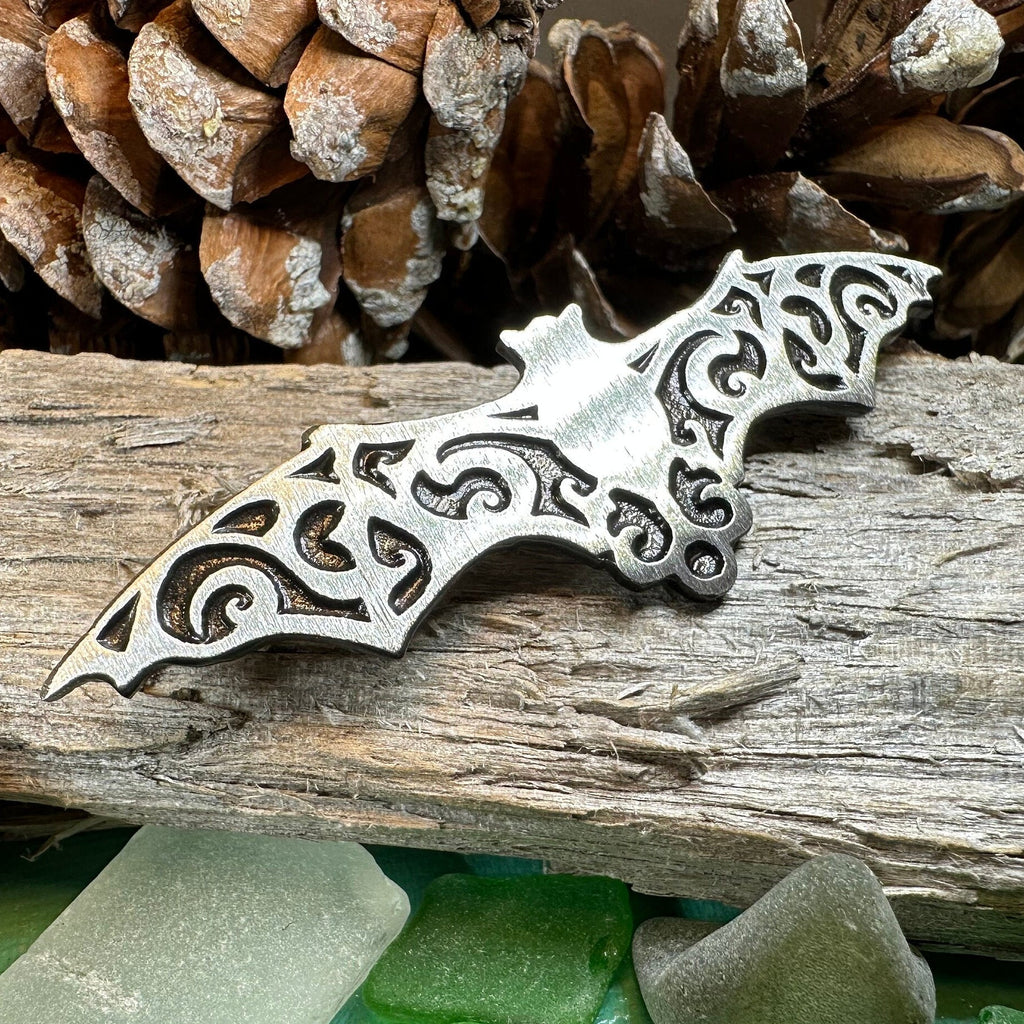 Gothic Bat Brooch