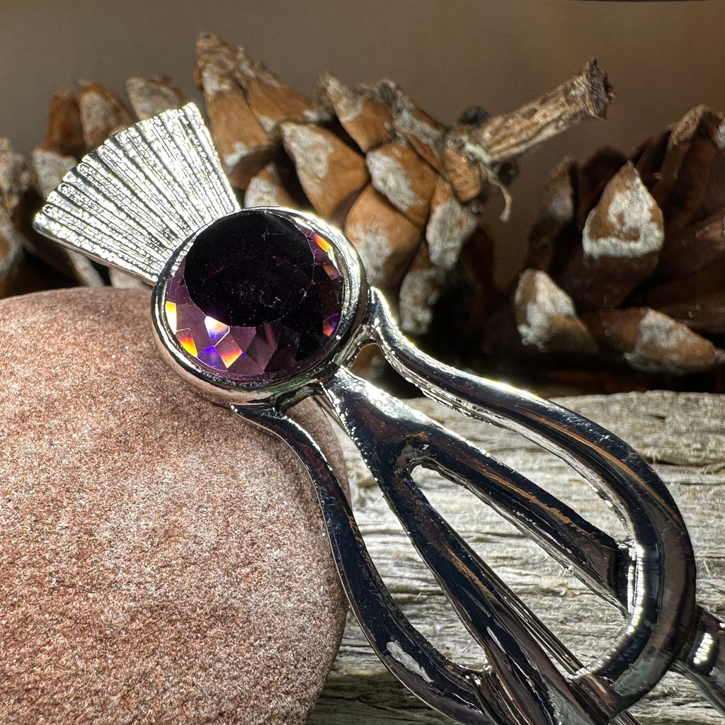 Tollak Thistle Kilt Pin