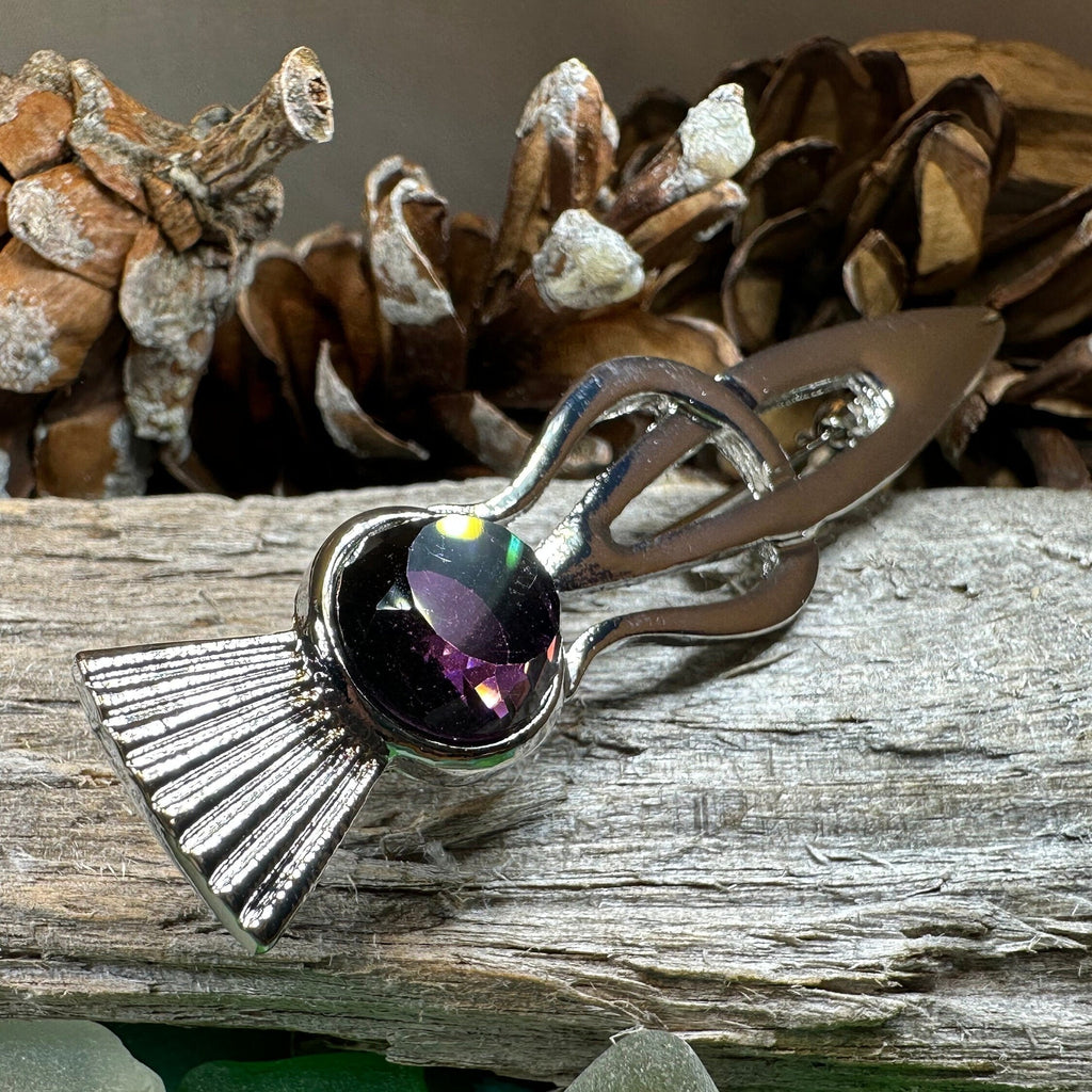 Tollak Thistle Kilt Pin