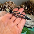 Tollak Thistle Kilt Pin