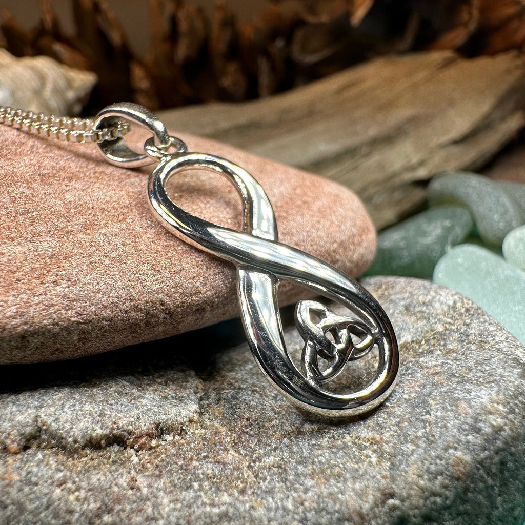 Infinite Love Trinity Knot Necklace