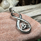 Infinite Love Trinity Knot Necklace