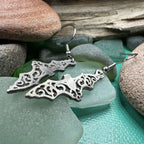 Gothic Bat Earrings
