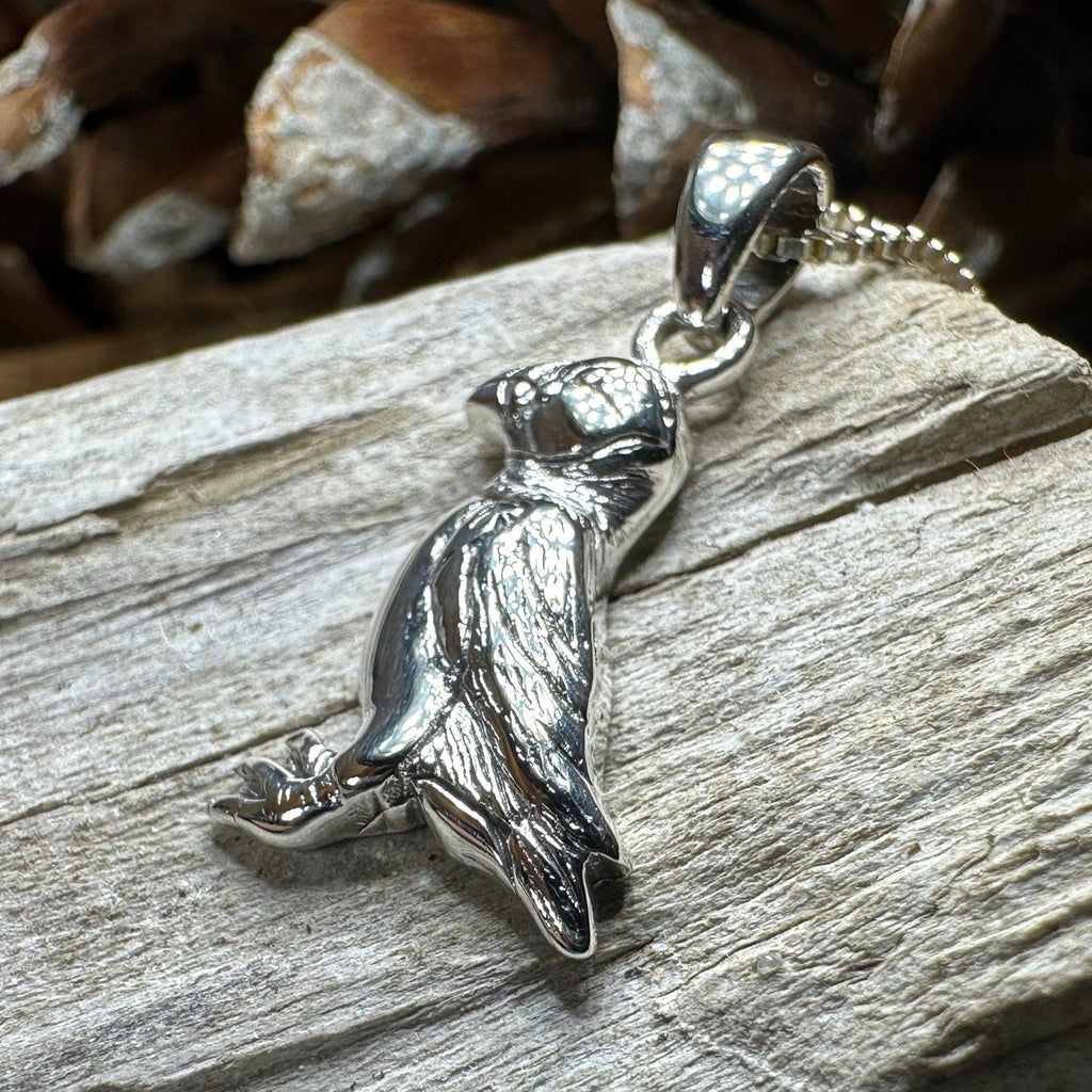 Orkney Isle Puffin Necklace