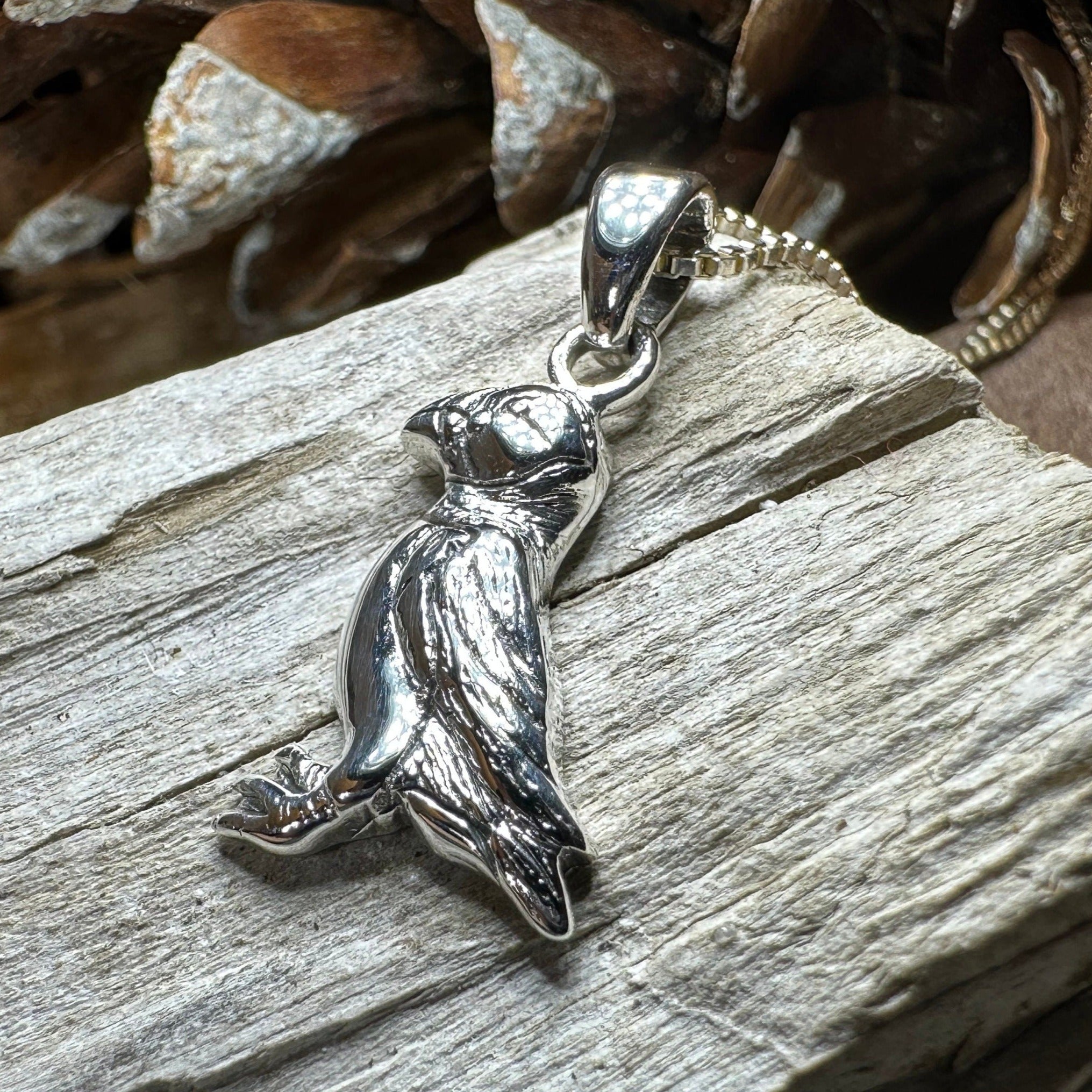 Orkney Isle Puffin Necklace