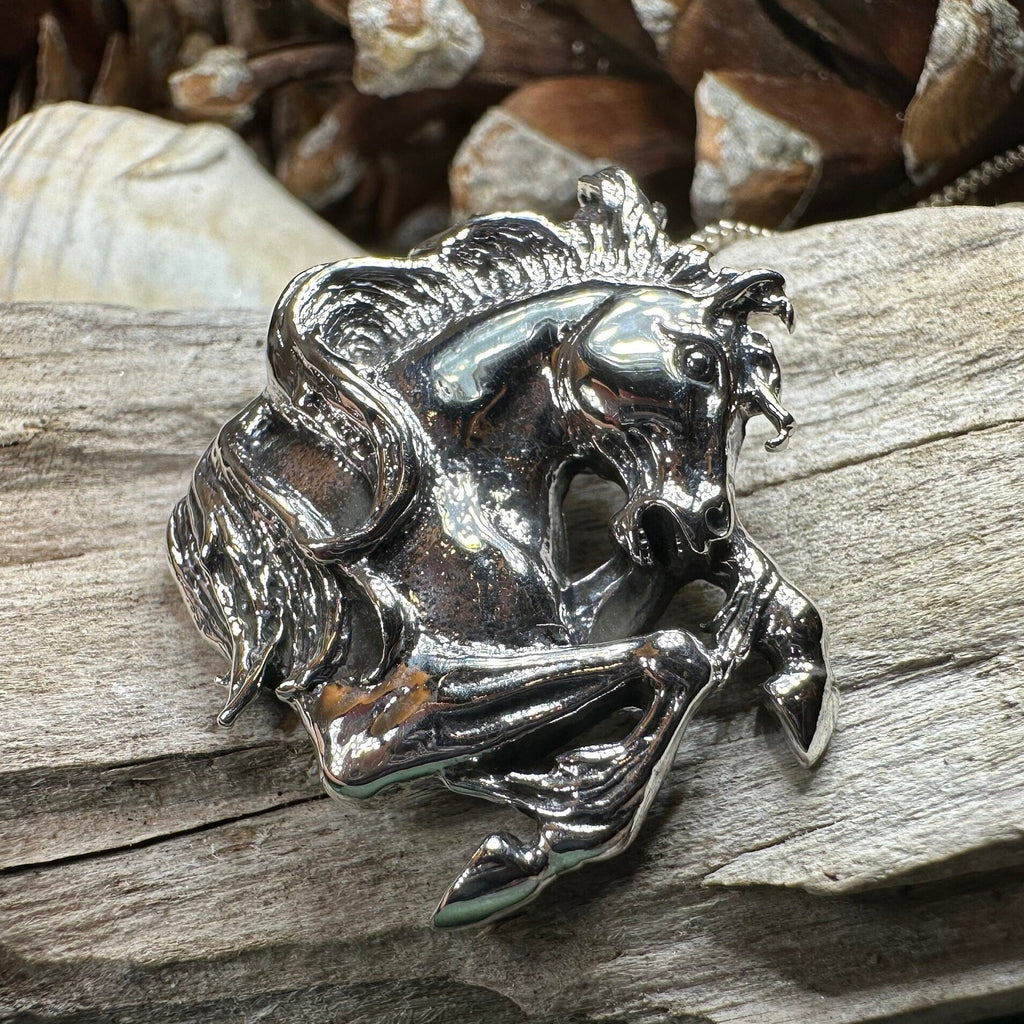 Wild at Heart Horse Necklace