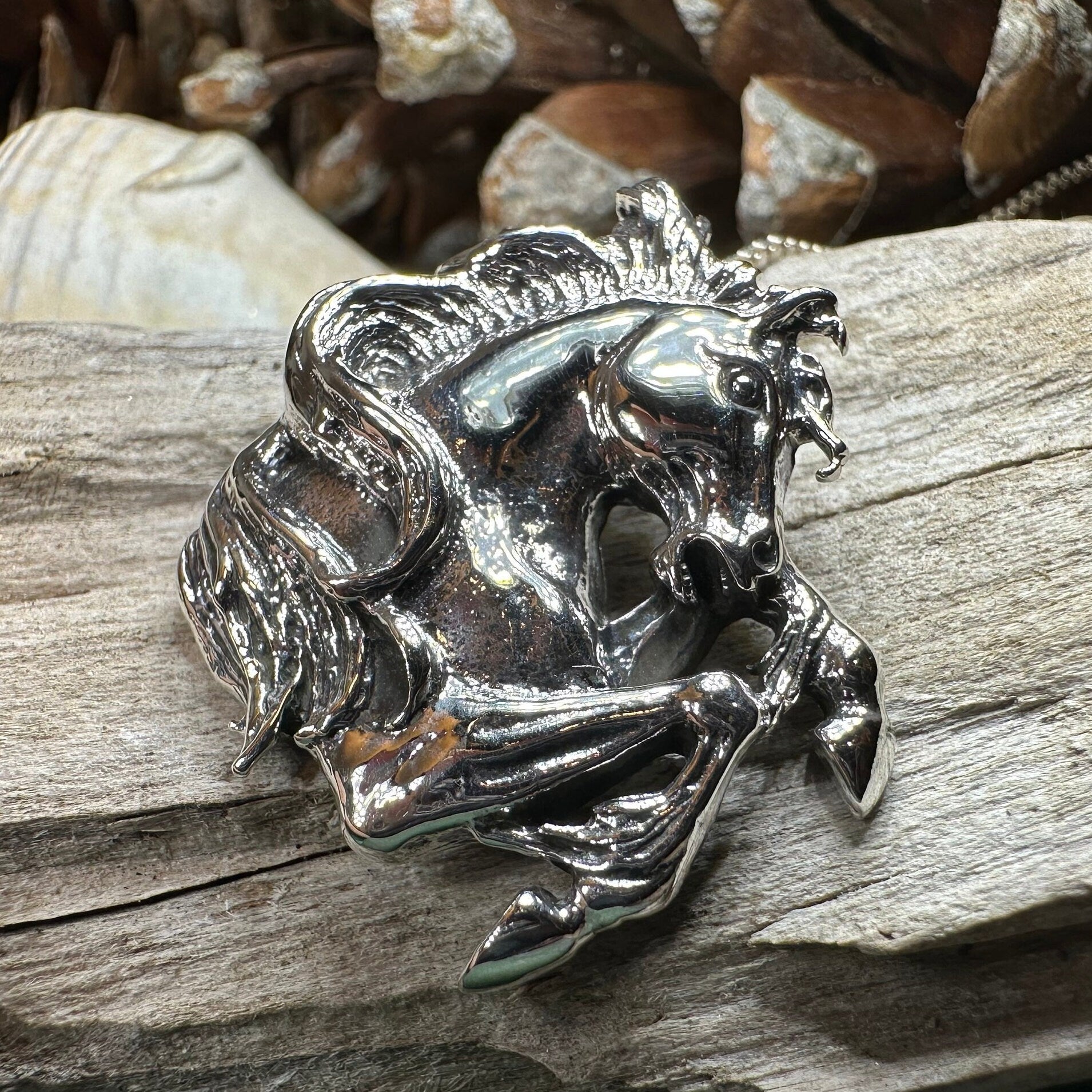 Wild at Heart Horse Necklace