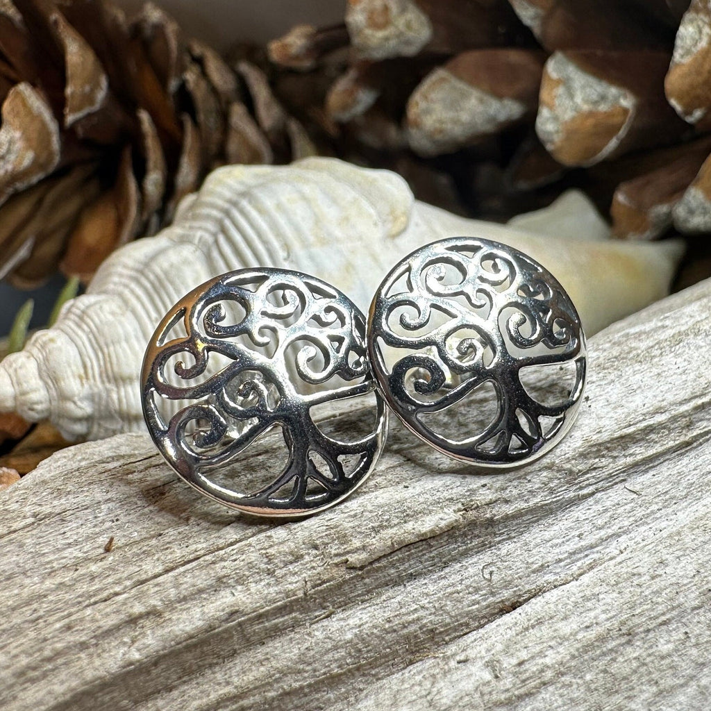 Muirenn Tree of Life Stud Earrings