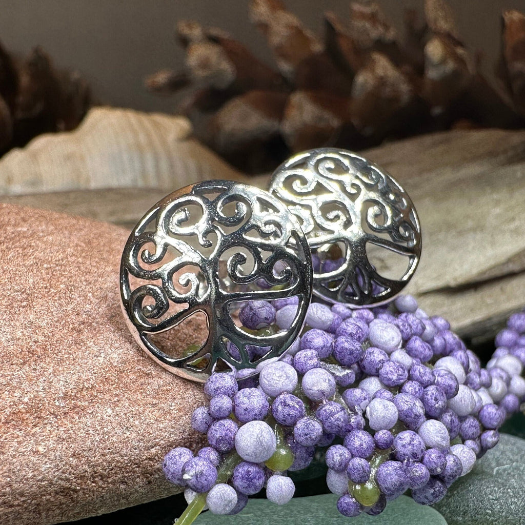 Muirenn Tree of Life Stud Earrings