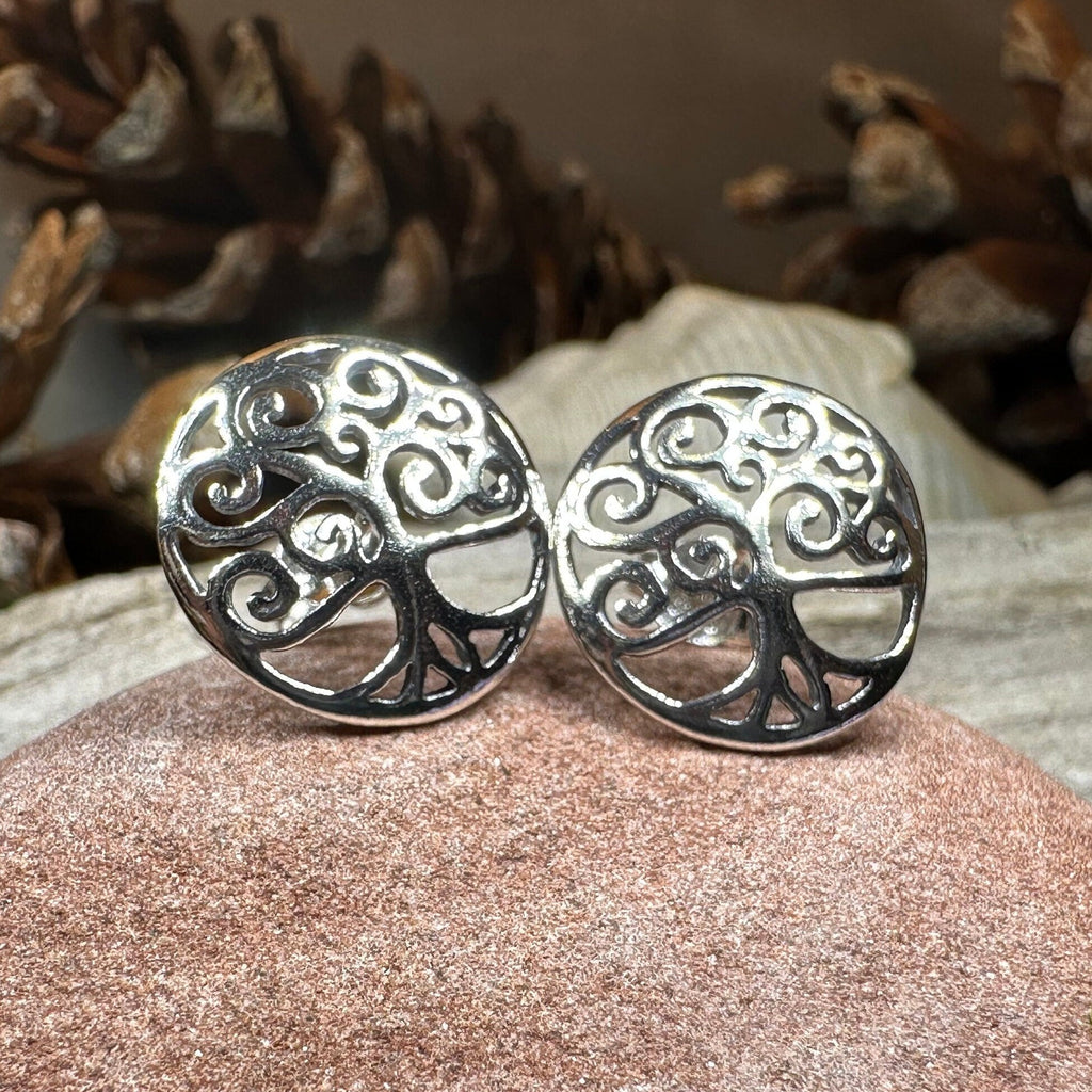 Muirenn Tree of Life Stud Earrings