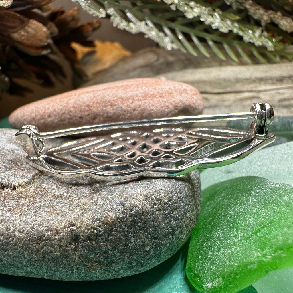 Lysandra Celtic Knot Brooch