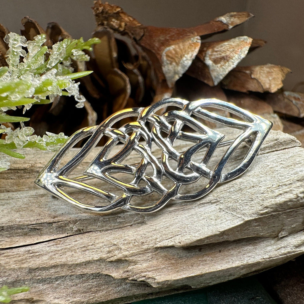 Lysandra Celtic Knot Brooch