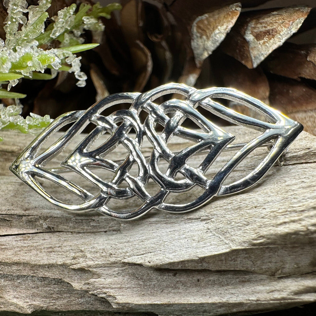 Lysandra Celtic Knot Brooch