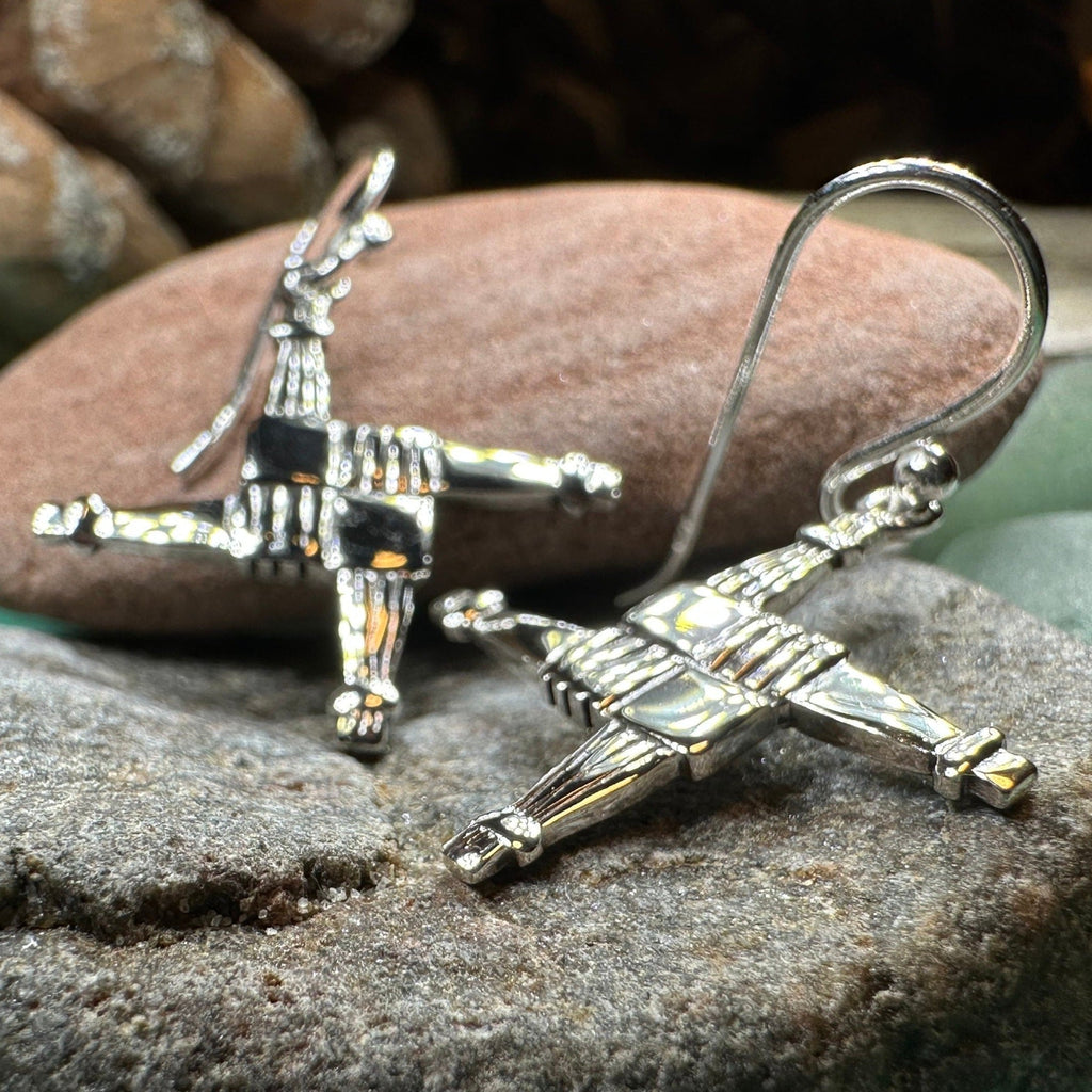 Springrise Saint Brigid's Cross Earrings