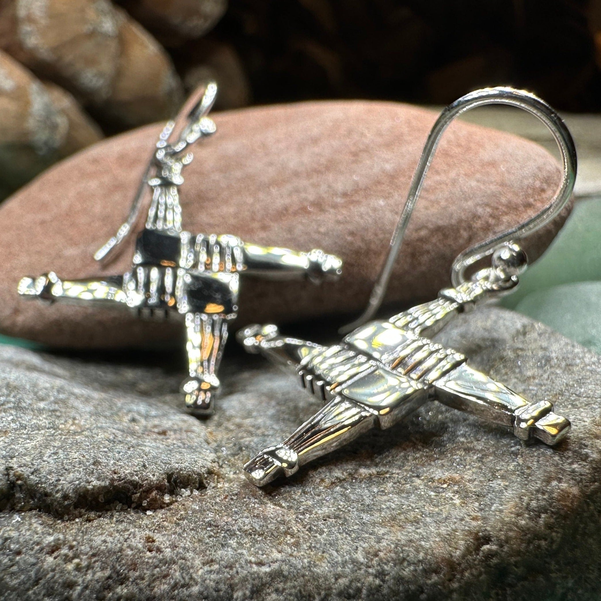 Springrise Saint Brigid's Cross Earrings