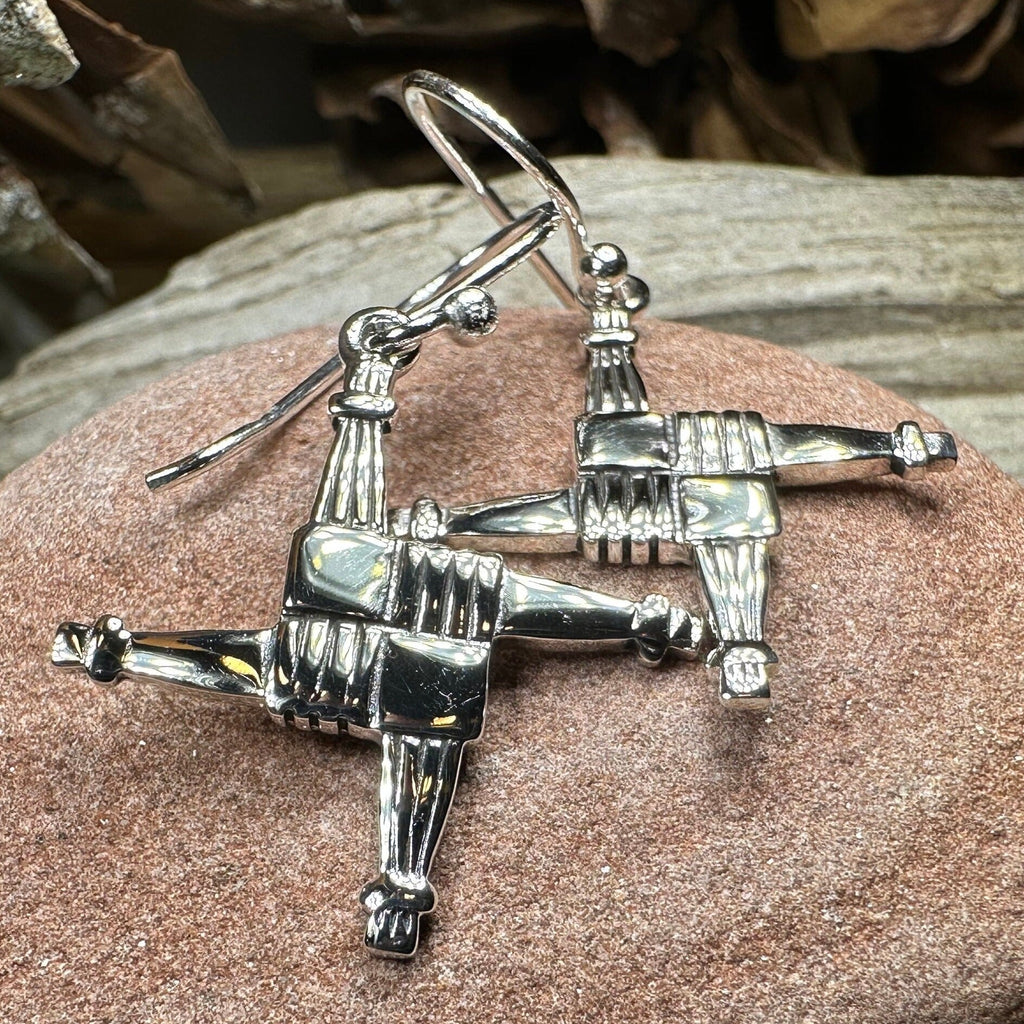Springrise Saint Brigid's Cross Earrings