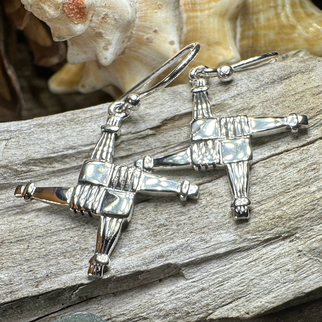 Springrise Saint Brigid's Cross Earrings