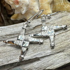 Springrise Saint Brigid's Cross Earrings