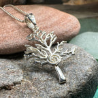 Eternal Spiral Tree of Life Necklace
