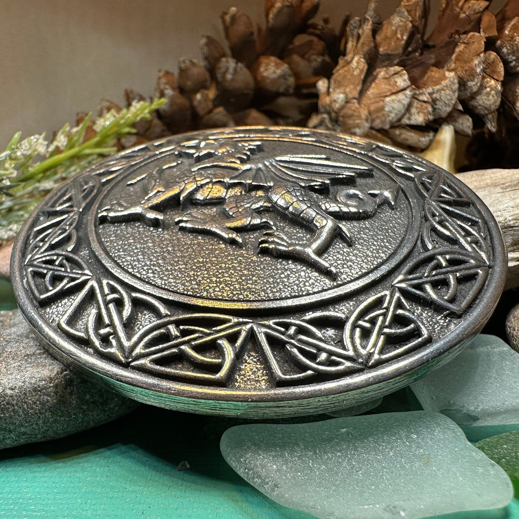 Large Welsh Dragon Brooch