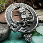 Bagpiper Scotland Brooch