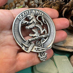 Scotland Lion Brooch