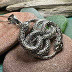 Sivart Celtic Snake Necklace