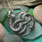 Sivart Celtic Snake Necklace