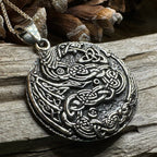 Skoll Celtic Dragon Necklace