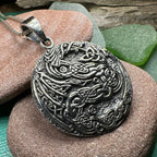 Skoll Celtic Dragon Necklace