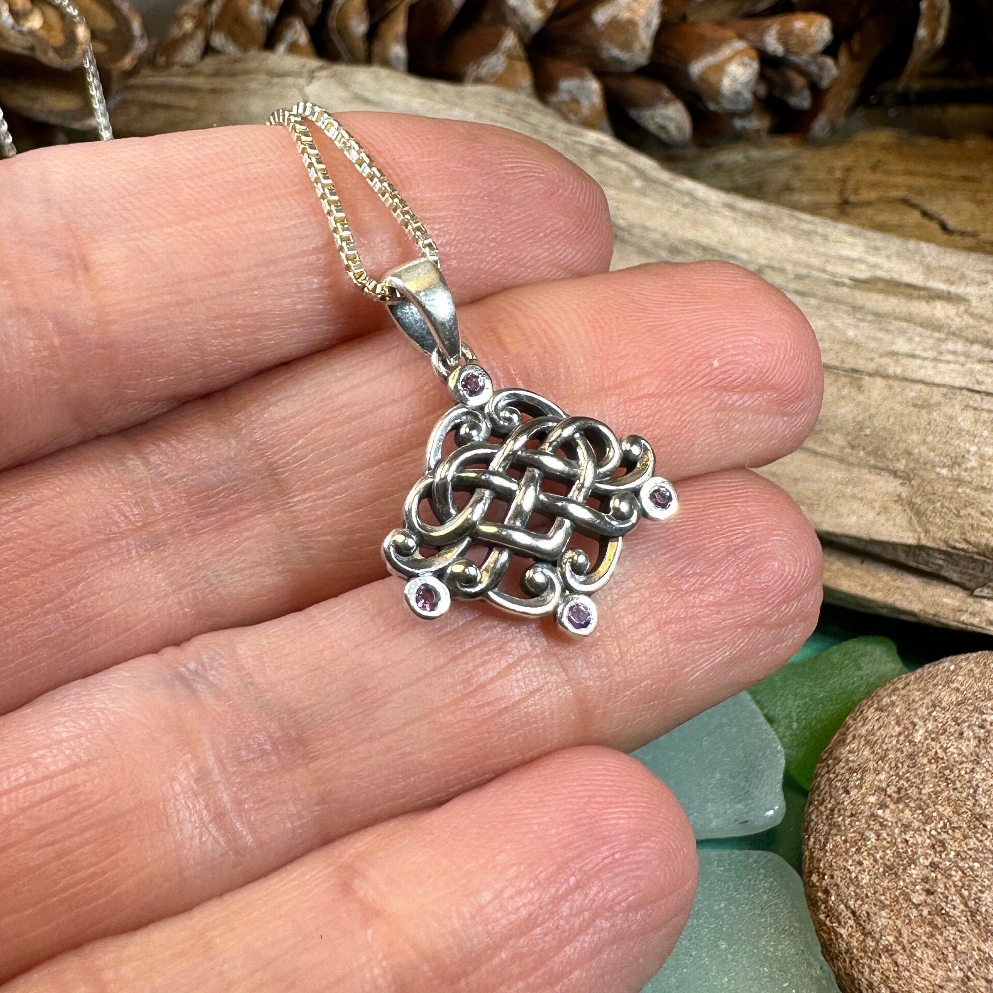 Kaylin Celtic Knot Necklace