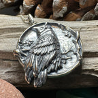 Night Watcher Owl Moon Necklace