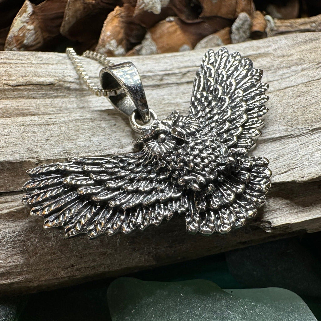 Laurelwood Owl Necklace