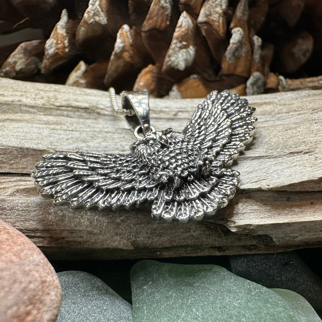 Laurelwood Owl Necklace