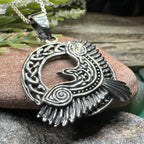 Rivervale Celtic Raven Necklace