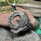Rivervale Celtic Raven Necklace
