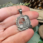 Rivervale Celtic Raven Necklace