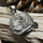 Rivervale Celtic Raven Necklace